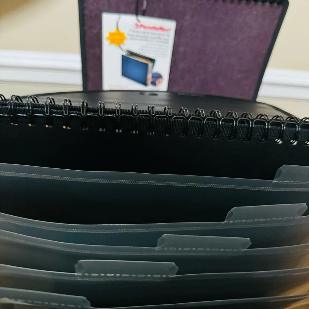 Pendaflex 7 Pocket Spiral Expanding File Set 0f 3 NEW